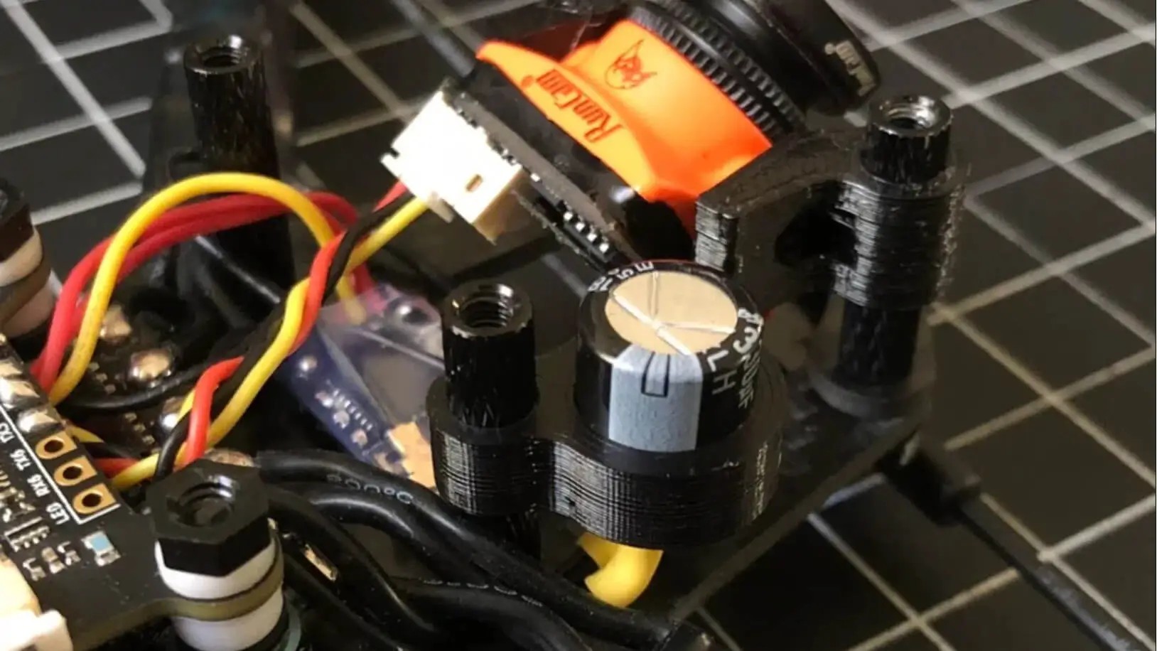 FPV Drone Capacitor Installation