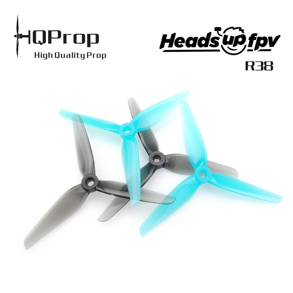 HQProp HeadsUp Racing R38 5 inch propellers