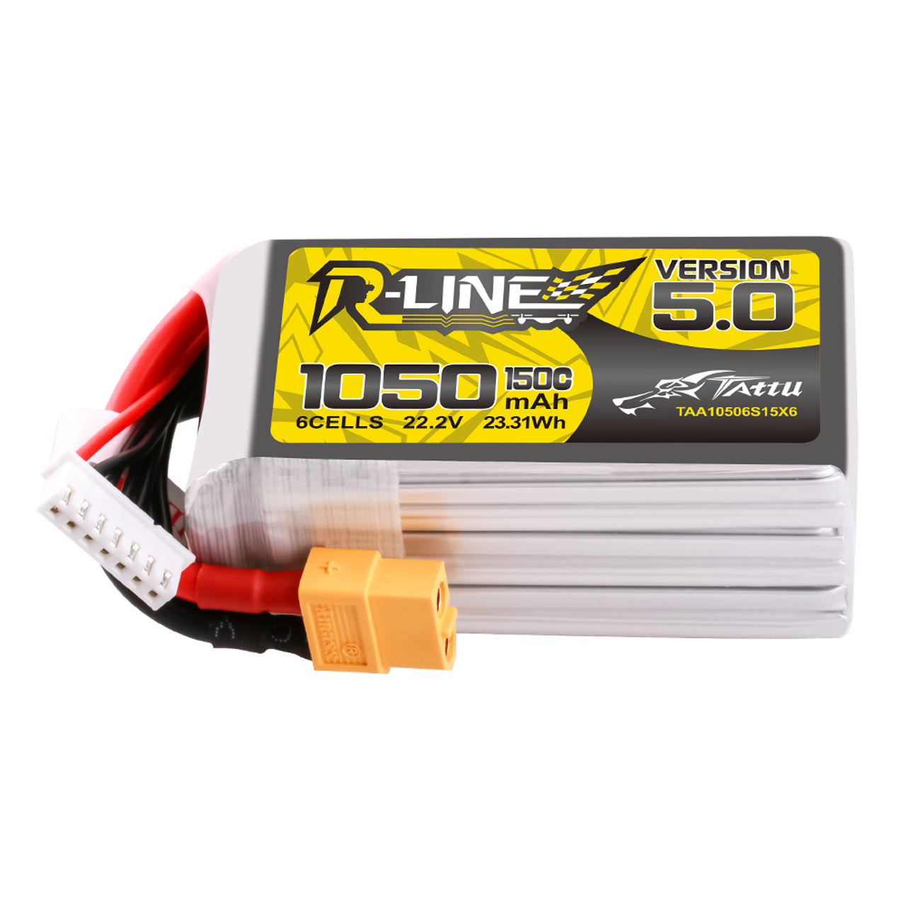 Tattu R-Line Version 5.0 1050mAh 150C 6S LiPo